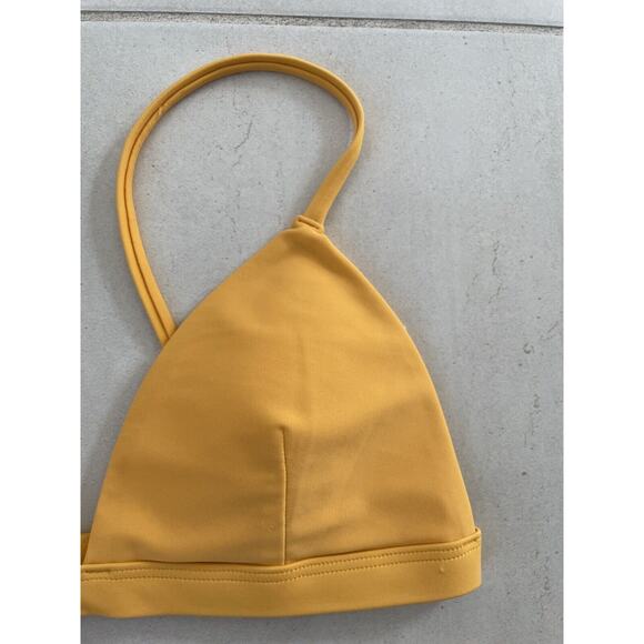 Hollister Swim Triangle Bikini Set Smocked Swimwear - Picture 3 of 10